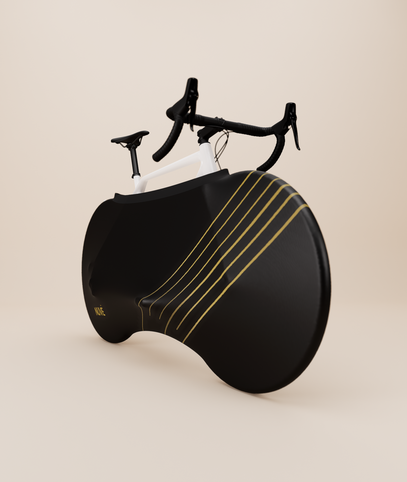 NX2 Paris Gold Indoor Bike Cover