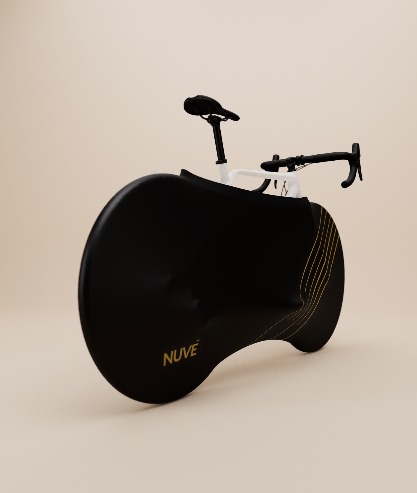 NX2 Paris Gold Indoor Bike Cover