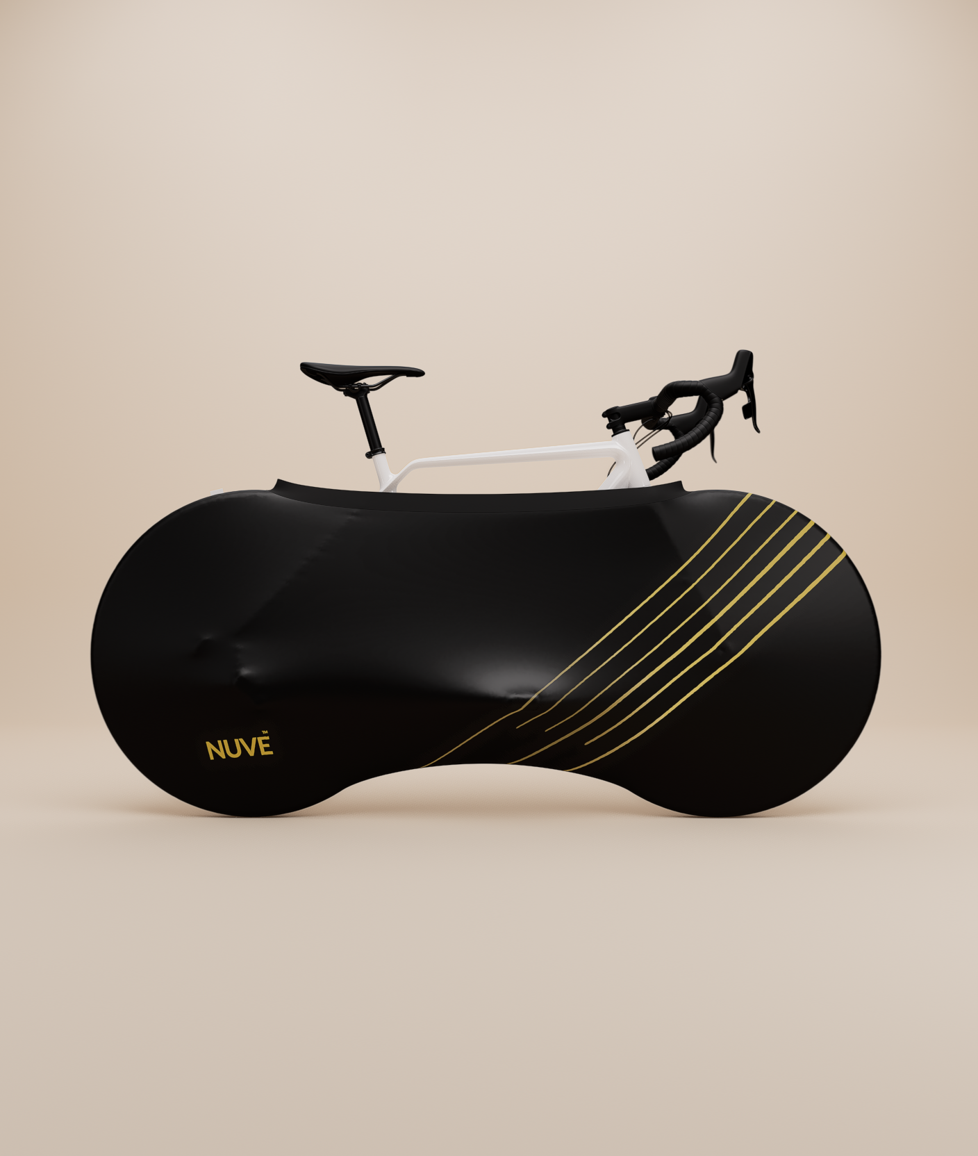 NX2 Paris Gold Indoor Bike Cover