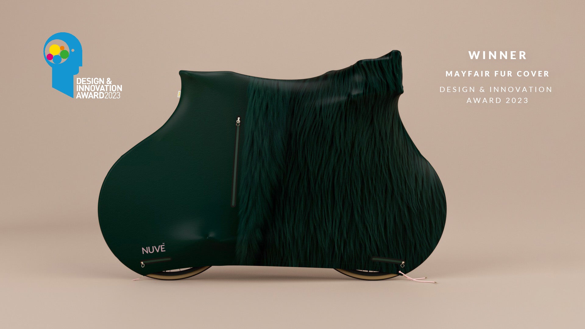 Design & Innovation Award 2023 - Winner - NUVE Bicycle Cover