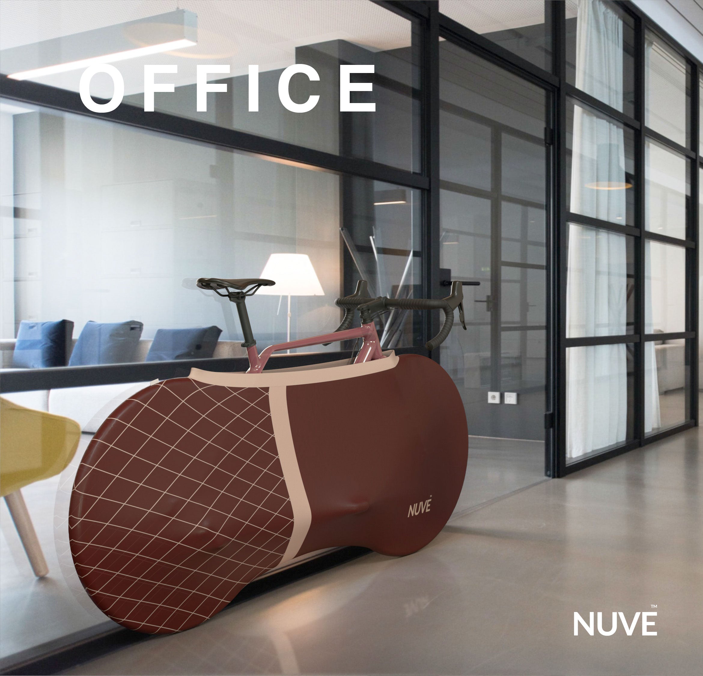 NUVE - NX2 Hackney Plaid | Indoor Bike Cover